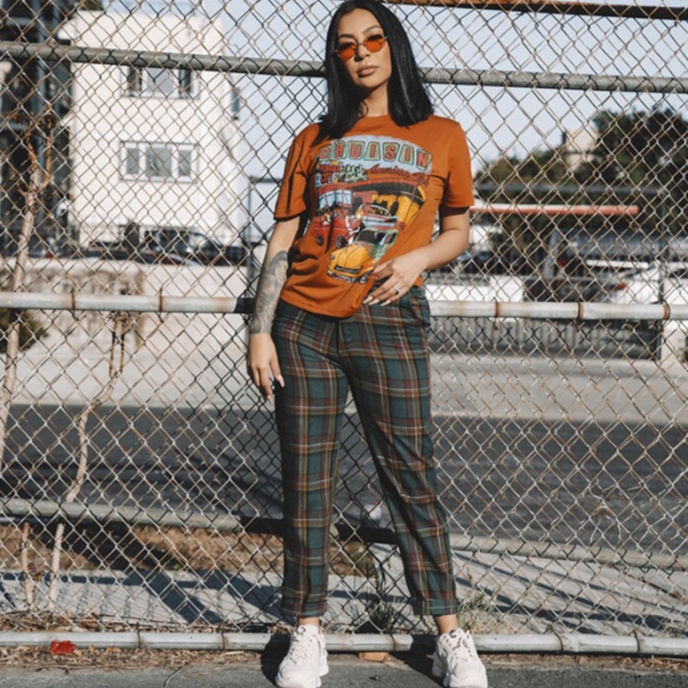 🦆Plaid Grandpa Pants